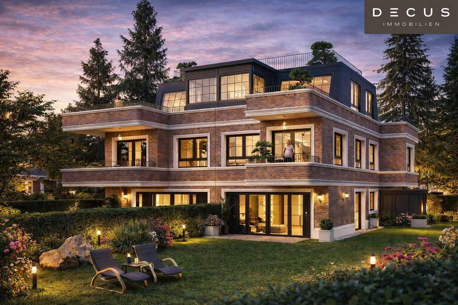 Rarität am Markt | Exklusives Doppelhaus direkt in der 1. Reihe an der Alten Donau | freier, unverbaubarer Blick aufs Wasser | Schlüsselfertig, Haus-kauf, 1.490.000,€, 1220 Wien 22., Donaustadt