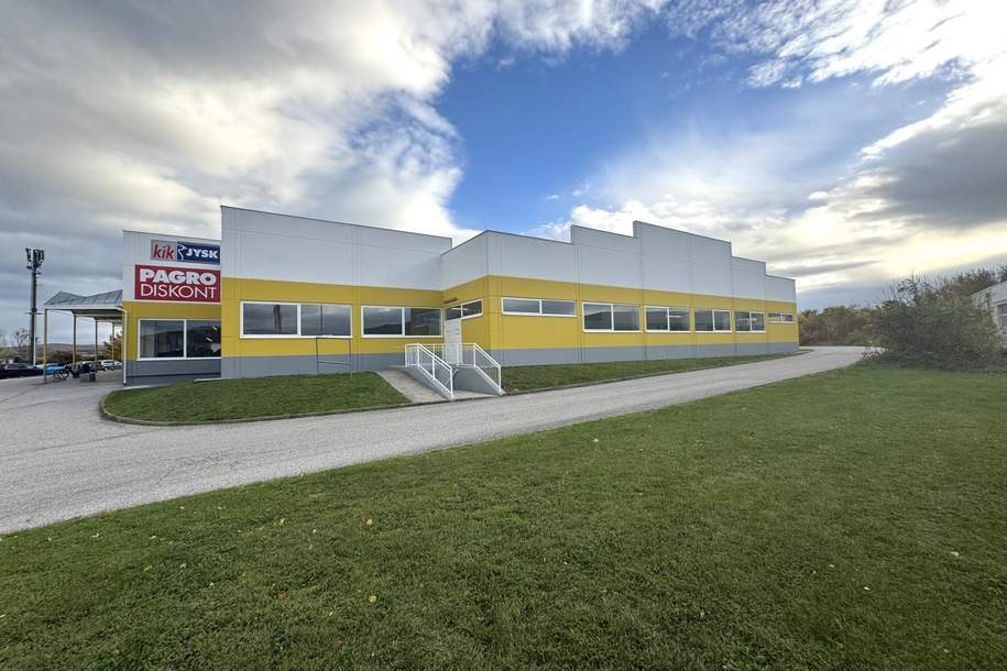 Hochfrequentierte Gewerbeimmobilie-ehemalige Forstinger-Filiale in Top-Lage, Gewerbeobjekt-miete, 9.000,00,€, 2620 Neunkirchen