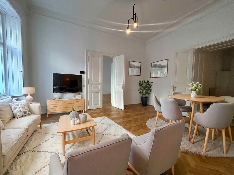 1030! Elegante Altbauwohnung mit Loggia nahe Stadtpark! UNBEFRISTET!
