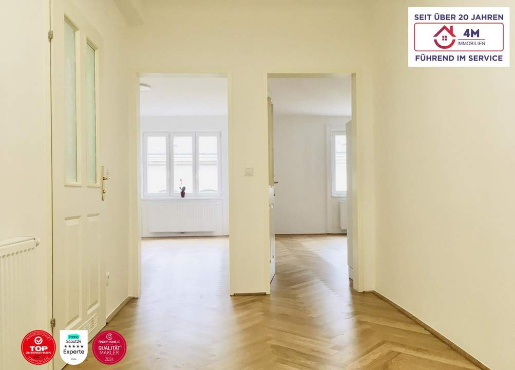 Preisänderung!!! Moderne und nachhaltige 3-Zimmer-Neubauwohnung mit perfektem Grundriss und niedrigen Betriebskosten Nähe U4 Pilgramgasse