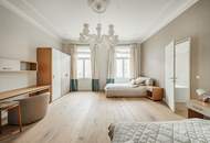 Vollmöblierte Luxus Altbauwohnung gegenüber Palais Liechtenstein