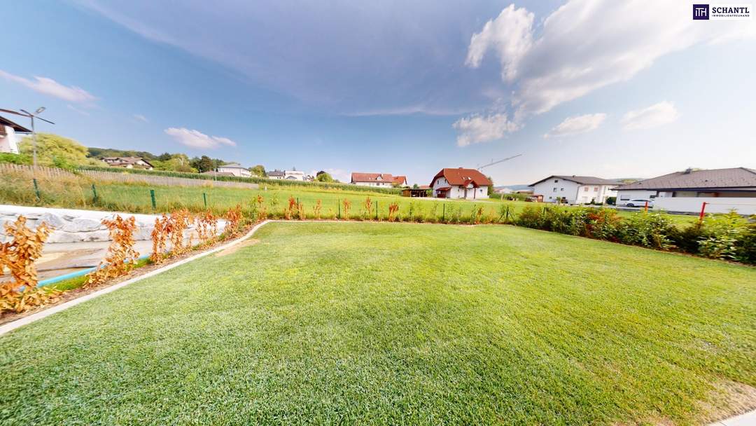 Ihr Traumzuhause in der Thermenregion: 3-Zimmer Erstbezug mit 68,5 m² Wohnfläche und einem großzügigen 243 m² Garten – Platz zum Wohlfühlen und Entspannen! Gleich anfragen!