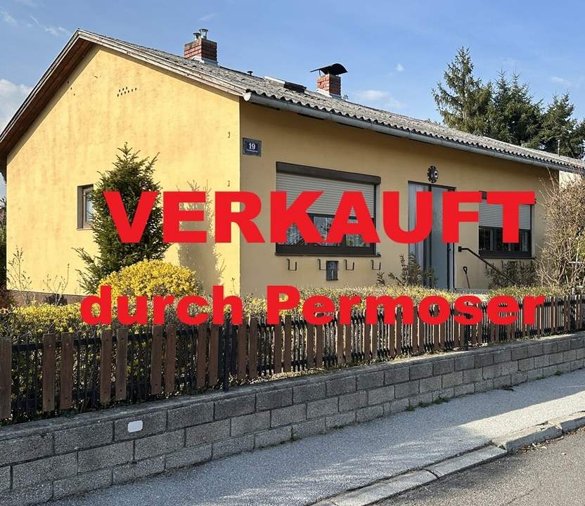 Bungalow mit Vollkeller in ruhiger Siedlungslage zu verkaufen