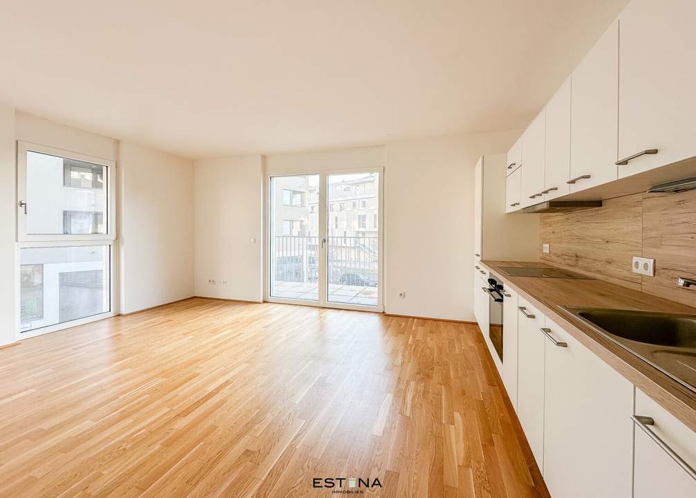 helle zwei Zimmerwohnung mit Balkon - Donaustadt