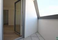 ERSTBEZUG | Exklusive Dachgeschosswohnung mit sonniger Terrasse im Innenhof