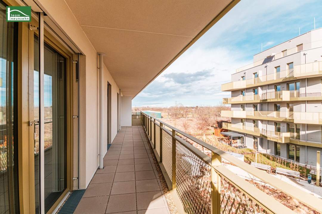 Die Wohnung zum Wohlfühlen - helle 3.Zimmer mit Balkon in begehrter Ruhelage mit Geothermie - Provisionsfreier Erstbezug