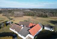 "DREIKANTHOF" mit ca. 9.436 m² Grund und diversen Nebengebäuden in Ruhelage