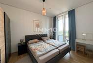 Entzückendes Apartment (vollmöbliert) mit Rundumblick und Goodies wie Concierge, Gemeinschaftsterrasse, Rooftop-Pool u.v.m.