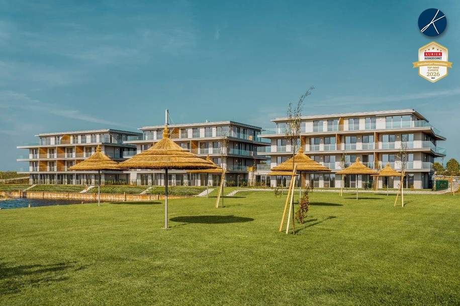 Provisionsfreie 2 Zimmer Dachgeschoßwohnung mit Pool- und Seezugang im Seepark Oggau!, Wohnung-kauf, 379.000,€, 7063 Eisenstadt-Umgebung