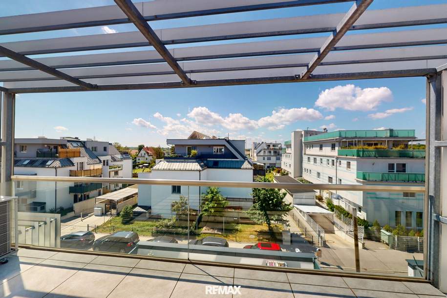 Drei-Zimmer-Dachgeschoß-Wohnung mit 15m²-Terrasse nahe Siegesplatz/Asperner Löwe, Wohnung-kauf, 495.000,€, 1220 Wien 22., Donaustadt
