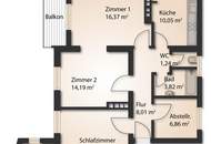 TOP für Investoren & Familien - 3 Z-Wohnung mit Gestaltungsfreiraum