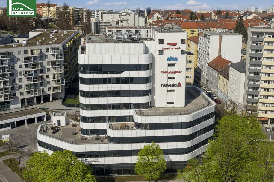 Repräsentative Unternehmenszentrale im Gürtelturm - Standort mit Signalwirkung, Gewerbeobjekt-miete, 19.058,78,€, 8020 Graz(Stadt)