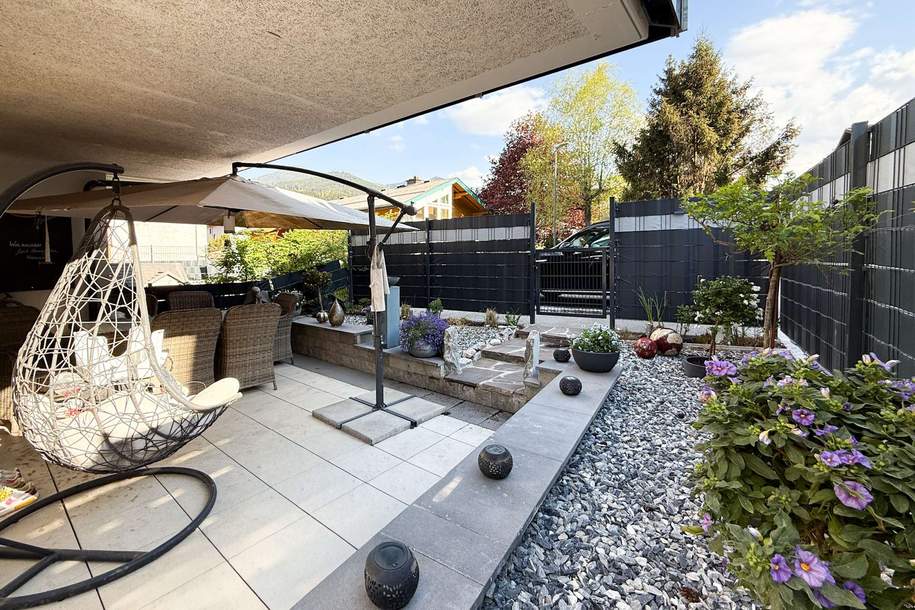 3-Zimmer-Gartenwohnung mit Terrasse | Neuwertig 2022 | 2 PKW Stellplätze | WBF übernehmbar | Bischofshofen, Wohnung-kauf, 349.900,€, 5500 Sankt Johann im Pongau
