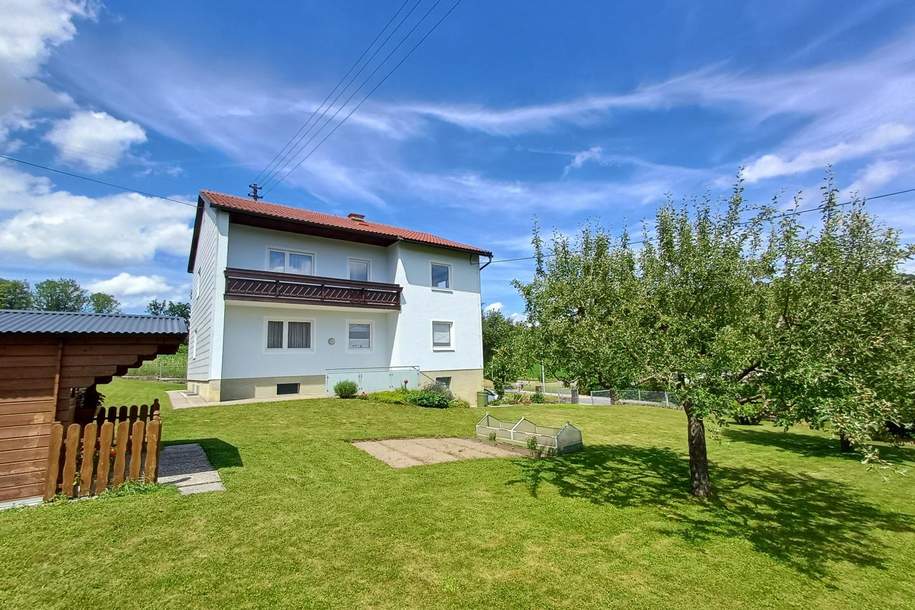 Großzügiges Zweifamilienhaus mit 1.145 m² Traumgrundstück in Bad Schallerbach, Haus-kauf, 429.000,€, 4701 Grieskirchen