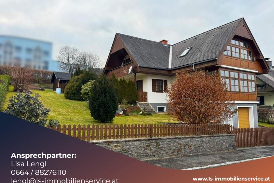 Einfamilienhaus in ruhiger, familienfreundlicher Lage in Birkfeld mit gepflegtem Garten, Haus-kauf, 297.000,€, 8190 Weiz