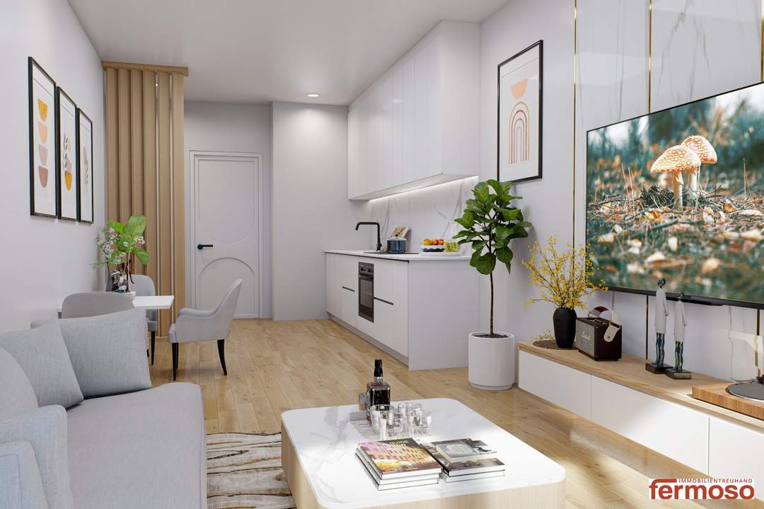 Moderne 2-Zimmer-Wohnung mit Balkon in der Donau Perle – 1210 Wien