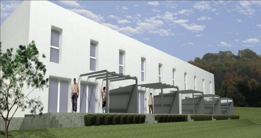 Marbach, Reihenhaus, 83 m³ / 00582 00092