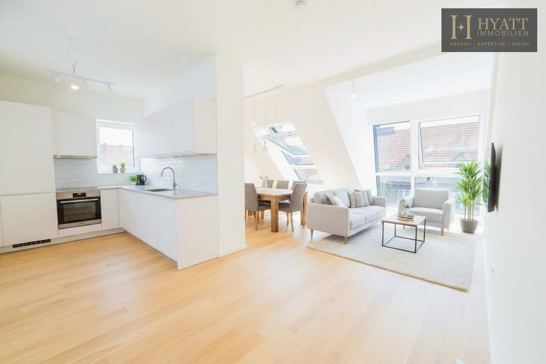 Exklusive Maisonette-Wohnungen | Terrassen | Dachterrassen | 360° Rundumblick | Toplage 1180 | Nähe Kutschkermarkt
