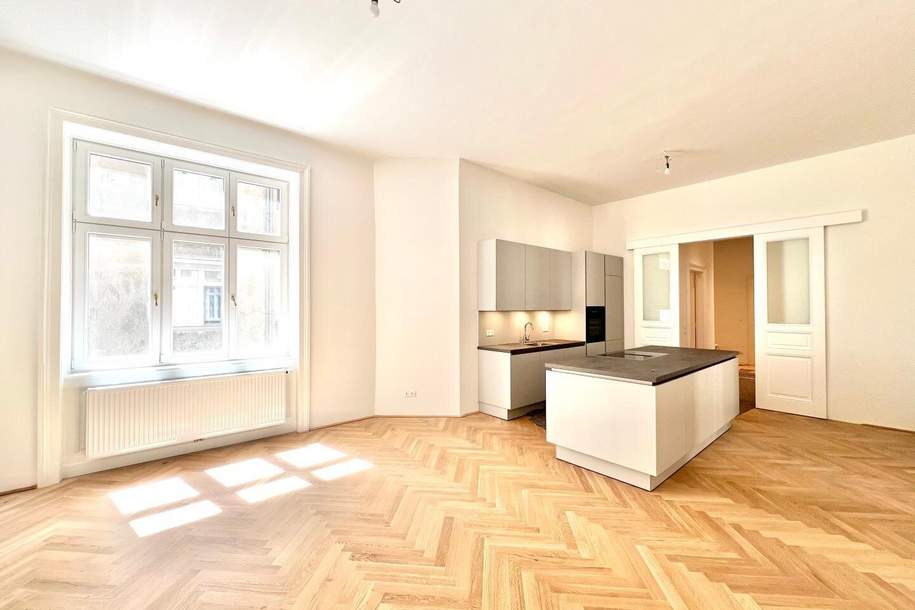 360° TOUR // REPRÄSENTATIVE ALTBAUWOHNUNG nächst STEPHANSDOM, Wohnung-miete, 4.800,00,€, 1010 Wien 1., Innere Stadt