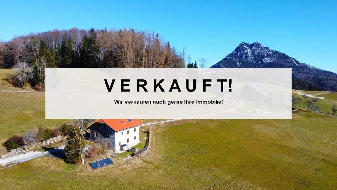 VERKAUFT - Charmantes Zweifamilienhaus in Alleinlage