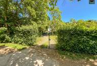 Sievering: Luxuriöse Garten-Oase mit Depot-Gebäude, Pool & Tiefgarage