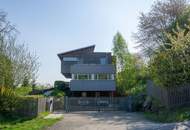 Nachhaltig wohnen mit Erdwärme – Architektenhaus in idyllischer Grünruhelage mit Weitblick