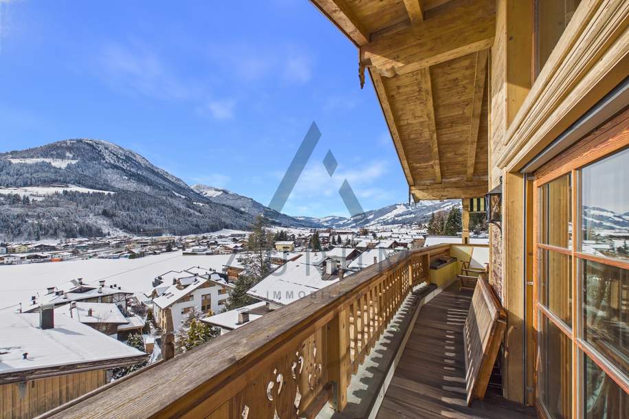 Dachgeschoss-Maisonette in sonniger Panoramalage, Wohnung-kauf, 2.650.000,€, 6365 Kitzbühel