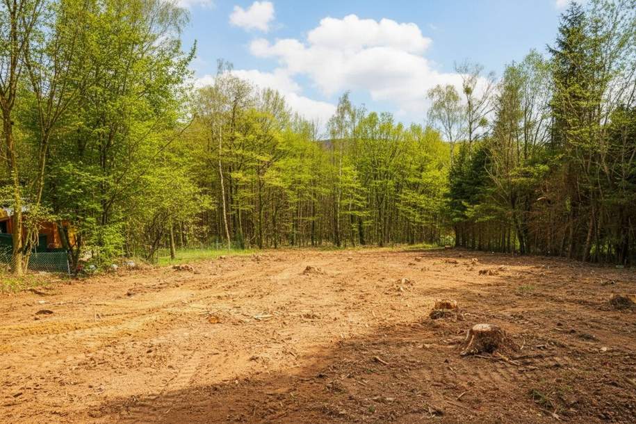 Kaiserspitz/Rekawinkel: Baugrundstück auf Südhang in Waldrandlage, Grund und Boden-kauf, 295.000,€, 3021 Sankt Pölten(Land)