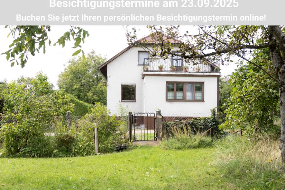 Einfamilienhaus mit Gartenparadies und Bächlein im Herzen von Walding, Haus-kauf, 349.000,€, 4111 Urfahr-Umgebung