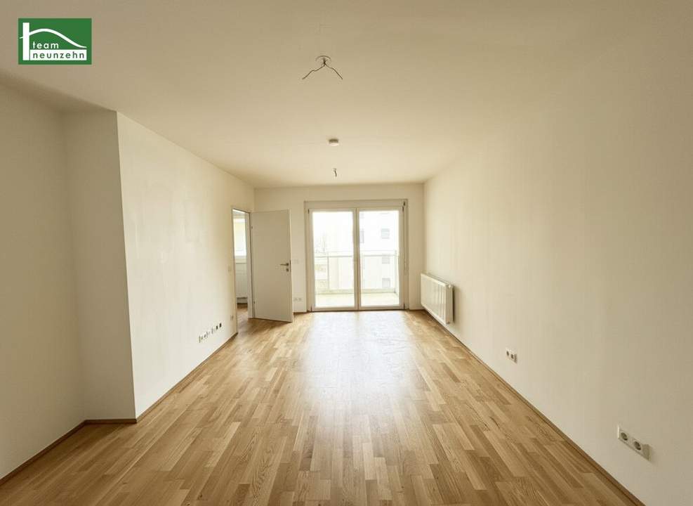LEO 131 - Moderne 2-Zimmer Wohnung in Hofruhelage! 4 Busstationen zum Bahnhof Floridsdorf!
