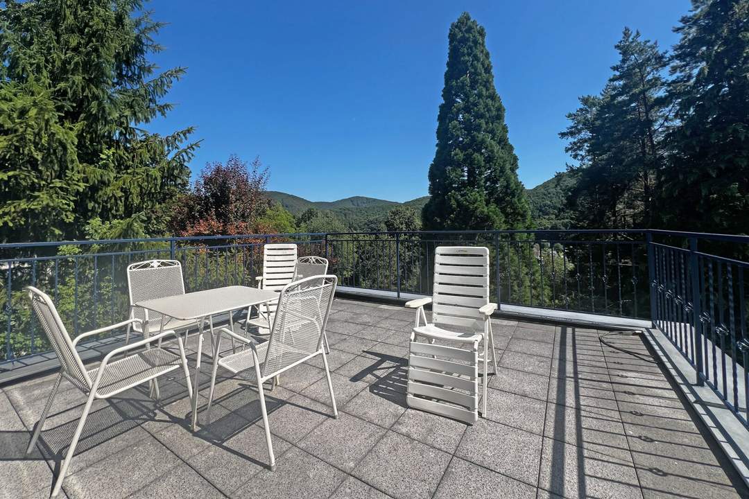 Charmante 5-Zimmer Villenetage mit traumhafter Terrasse und Wienerwaldblick am Sagberg