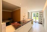 Pötzleinsdorf: Luxuriöse Wohnung mit Panorama-Blick, Wellnessoase & Gartenidylle