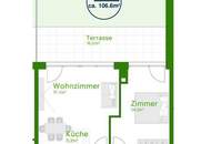 ANLEGERWOHNUNG - ZWEIZIMMERWOHNUNG MIT TERRASSE UND ATRIUMHOF - WIENER NEUSTADT