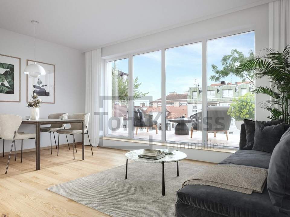 CHARMANTE 3 ZIMMER WOHNUNG MIT ATTRAKTIVER TERRASSE IN BESTLAGE