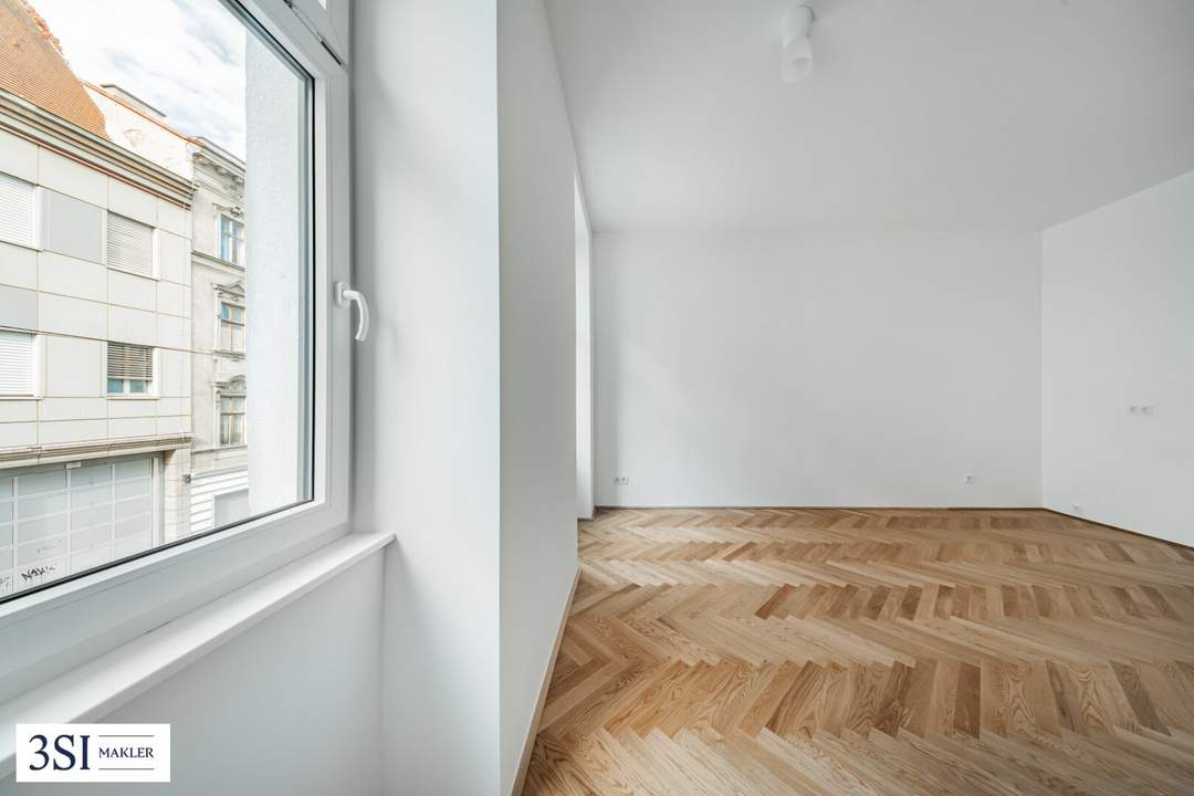 Willkommen in der Klausgasse 46 - Sanierte 1-Zimmer-Altbauwohnung mit hochwertigen Wohnelementen