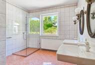 Grünruhelage in Mauerbach. Einfamilienhaus mit großem Garten und schöner Fernsicht