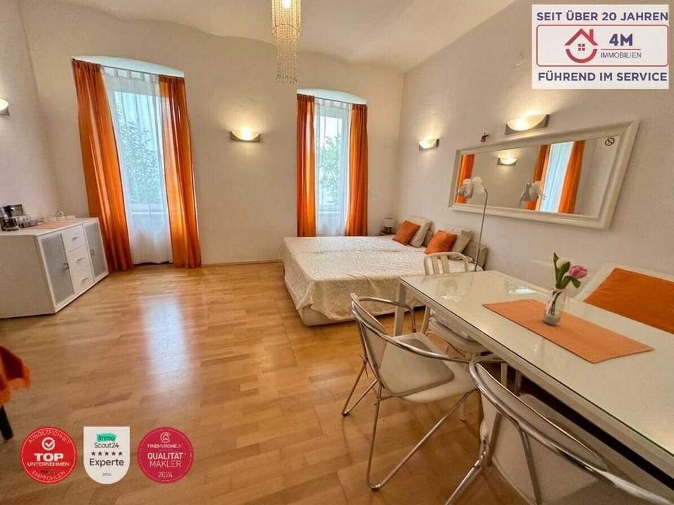Charmanter Erdgeschoss-Altbau in absoluter Hofruhelage nahe Schönbrunn – 2-Zimmer-Wohnung in 1150 Wien