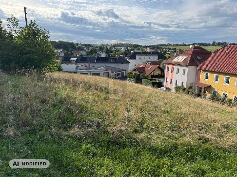 ATTRAKTIVES GRUNDSTÜCK IN GALLSPACH PLATZ FÜR IHR TRAUMHAUS