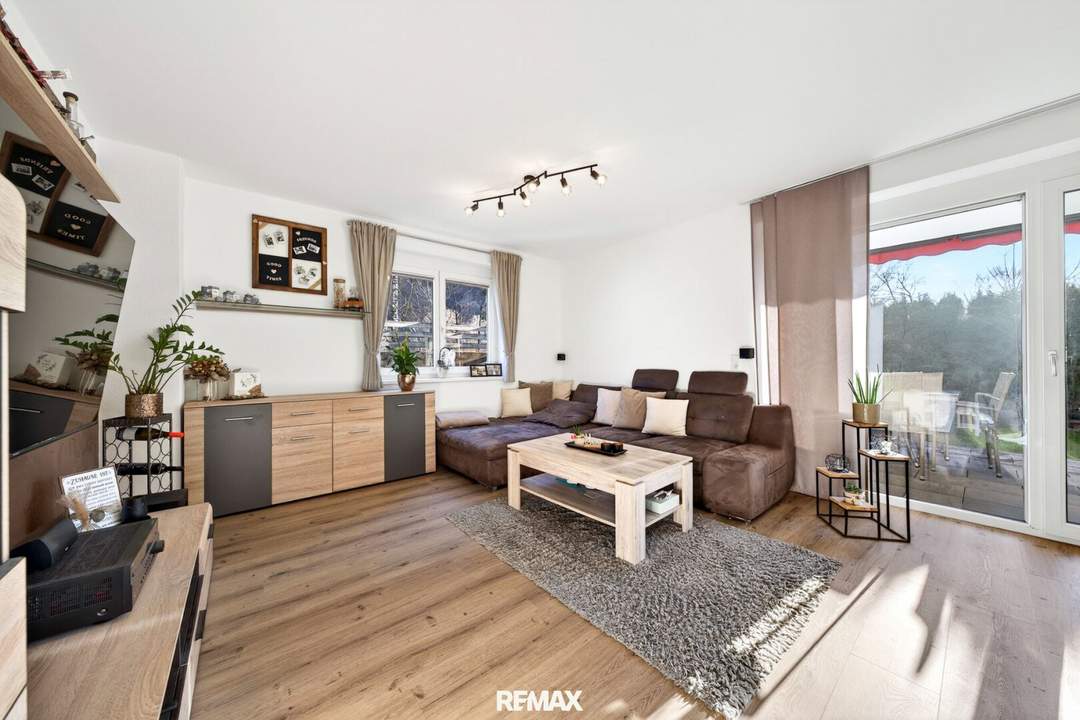 3-Zimmerwohnung zu kaufen! Garten-Idylle in Kramsach