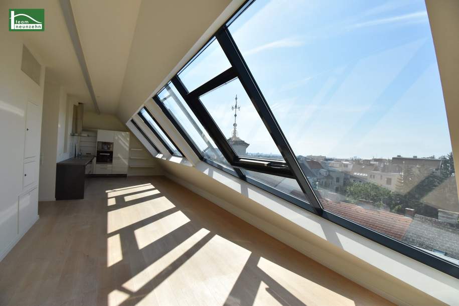 Über den Wolken - Herrschaftliches DG-Penthouse auf 2 Ebenen mit großer Dachterrasse und Weitblick im begehrten 18.Bezirk inkl. 2 Stellplätze!, Wohnung-kauf, 1.750.000,€, 1180 Wien 18., Währing