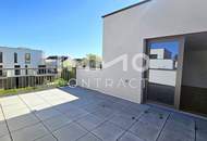 Terrassentraum: Moderne, helle 3-Zimmer-Wohnung mit Grünblick im Erstbezug - provisionsfrei!