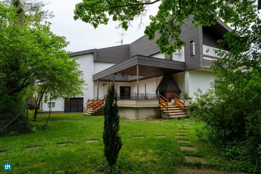 Ruhelage in einer der besten Wohngegenden Wiener Neustadts - Architektenvilla mit großem Garten, Sauna &amp; Kamin, Haus-kauf, 899.000,€, 2700 Wiener Neustadt(Stadt)