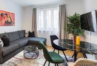 Voll möblierte Design Wohnung mit super 3-Zimmer Grundriss