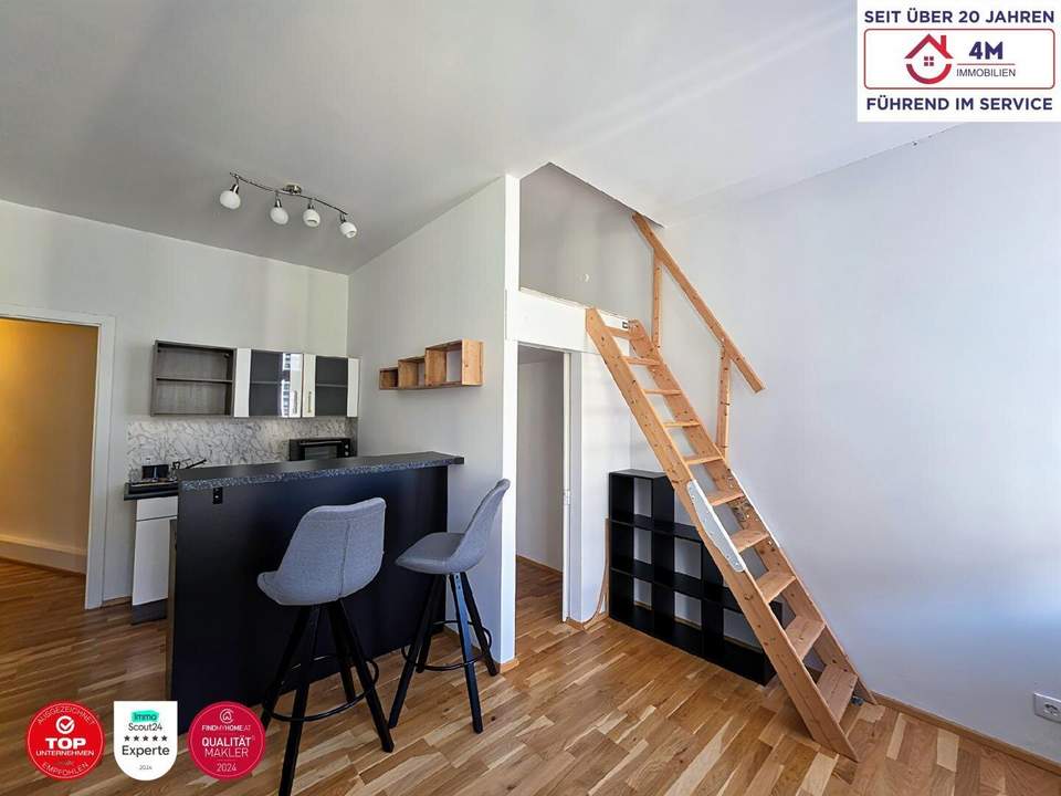 Altbau trifft modernes Wohnen auf 29 m²