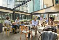 Komplette Etage im Hochhaus mit ausgezeichneter Infrastruktur und Panoramablick!