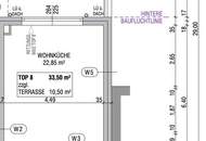 Stadlau,Erstbezug, 1-Zimmer-Wohnung mit Terrasse, erstklassige Lage in Wien