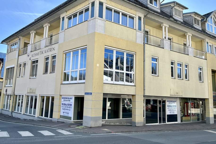 Gewerbeimmobilie am Gasserplatz 1, 9620 Hermagor in bester Lage zu verkaufen, Gewerbeobjekt-kauf, 640.000,€, 9620 Hermagor