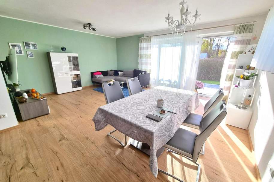 Ihr neues Zuhause: 2-Zimmer-Wohnung mit Garten &amp; Carport in Toplage!, Wohnung-kauf, 265.000,€, 5111 Salzburg-Umgebung