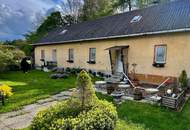 Wochenendhaus am Land mit kleinem Garten und Scheune!