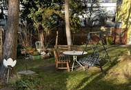 UNBEFRISTET und Nähe Bahnhof - nette 2-Zimmer-Wohnung, separate Küche mit kleinem Essplatz, Gartennutzung
